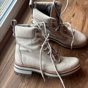 Timberland Light Brown Leather Boots